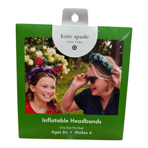 Kate Spade New York x Target Inflatable Headbands Set of 4 NWT